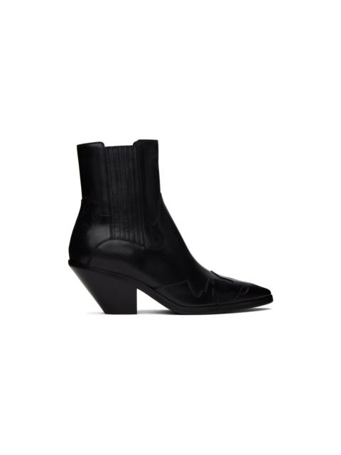 Enfants Riches Déprimés Black Midnight Cowboy Boots