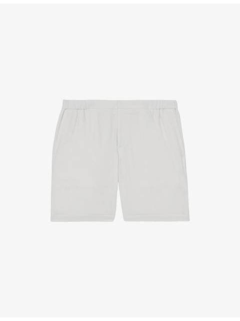 REISS Deck Elasticated-Waist Stretch-Woven Shorts