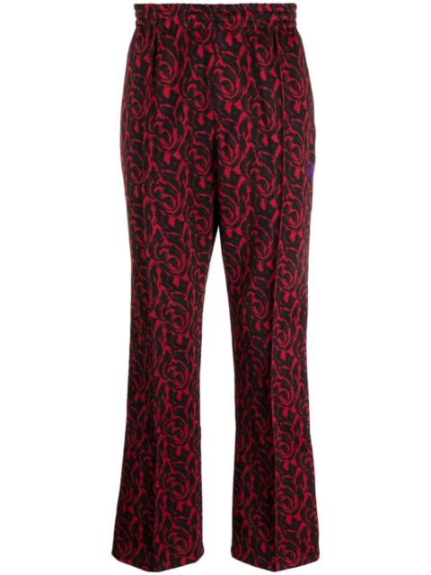 NEEDLES pintuck bold-checked trousers