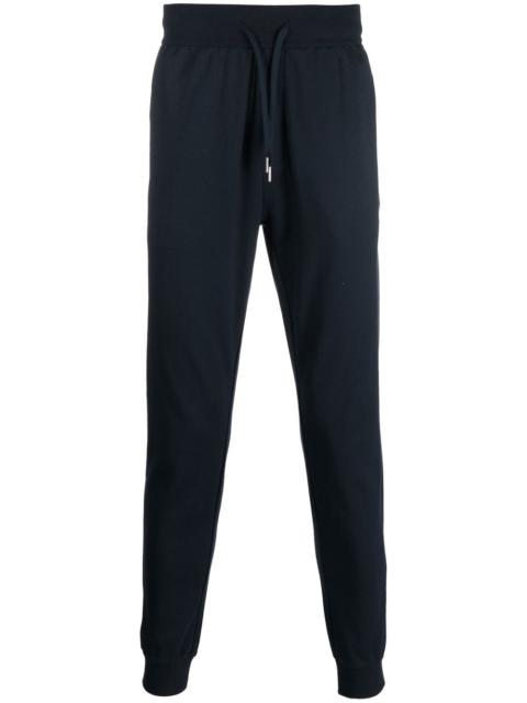 BOSS logo-print slim tapered track pants