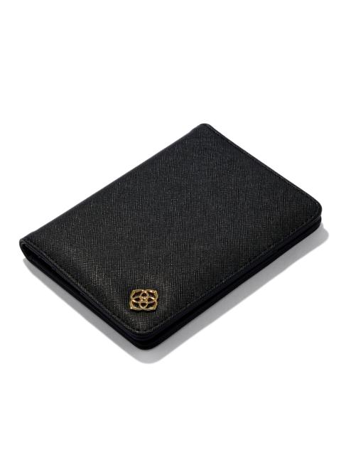 KENDRA SCOTT Passport Holder in Black