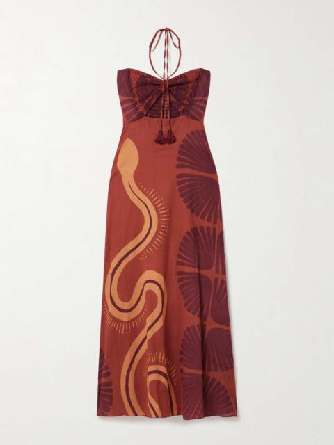 【Johanna Ortiz】ジャカードコットンミディドレス Johanna Ortiz Mid-length dress