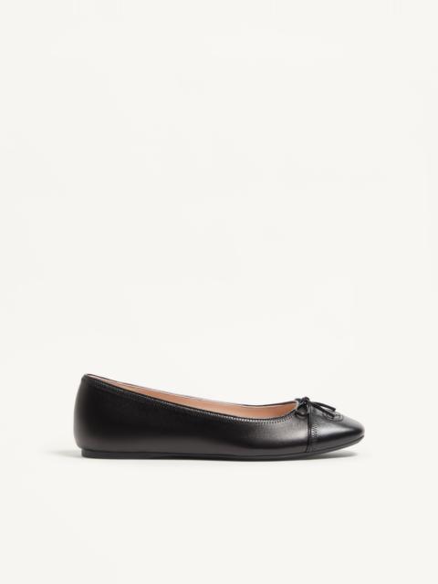 Valentino VLOGO SIGNATURE BALLERINA IN NAPPA 05MM
