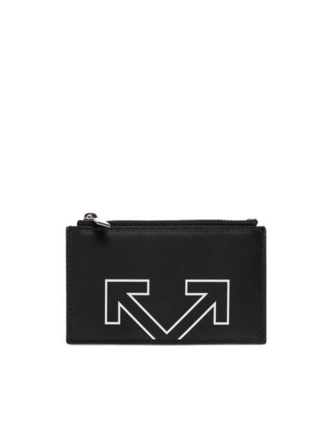 Off-White Arrows leather cardholder