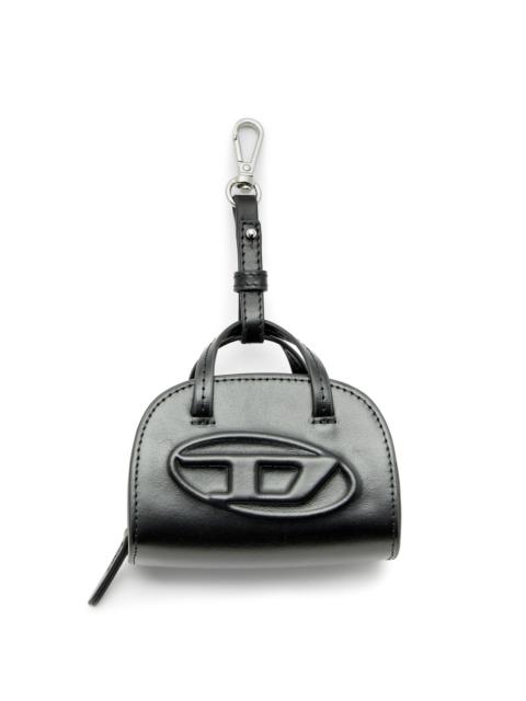 Diesel MINIATURE BAG CHARM IN LEATHER