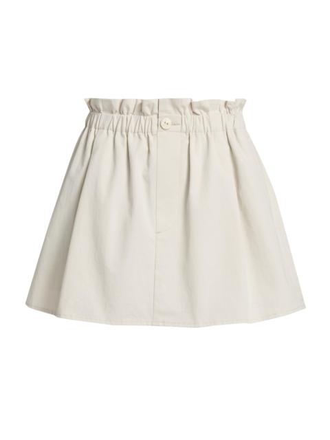 Vince Women's Cotton Pull-On Skirt - Oyster