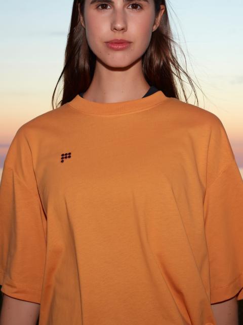 PANGAIA Womens Oversized T-Shirt - Burnt Horizon