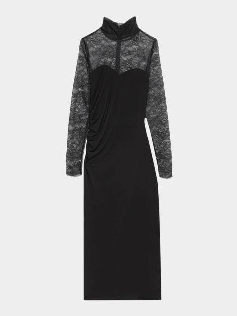 GENERATION LOVE Westia Lace Combo Maxi Dress