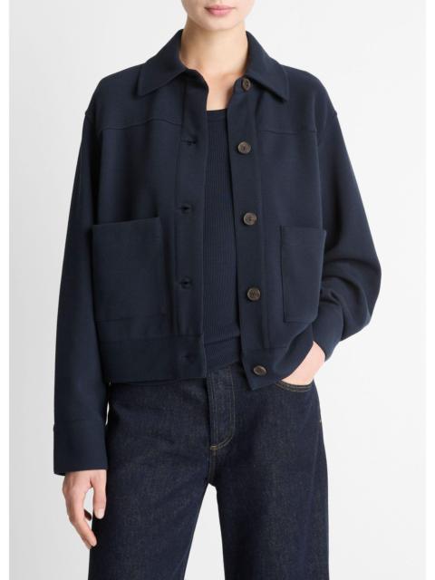 Vince Double-Face Cropped Jacket