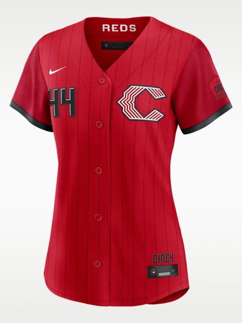 Nike Elly De La Cruz Cincinnati Reds Women's Nike MLB Stadium Jersey
