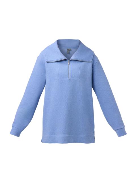 Sweaty Betty Tranquil Rib Half Zip Longline Sweatshirt