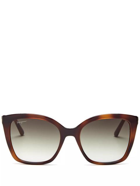 FERRAGAMO Square Sunglasses, 54mm