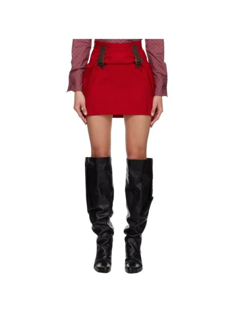 Vivienne Westwood Red Frame Miniskirt