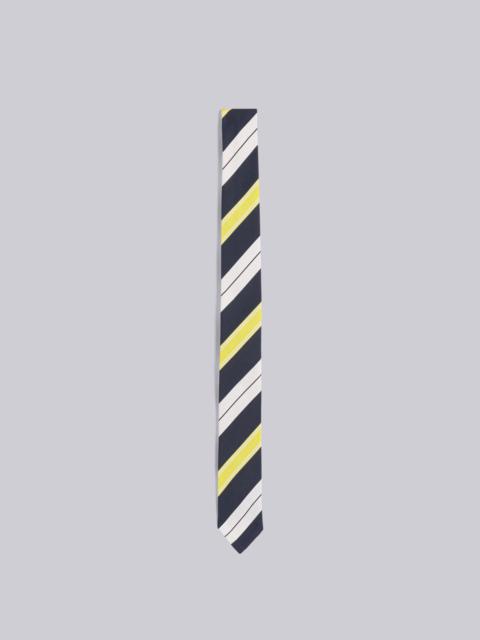 Thom Browne Tartan Stripe Jacquard Classic Tie