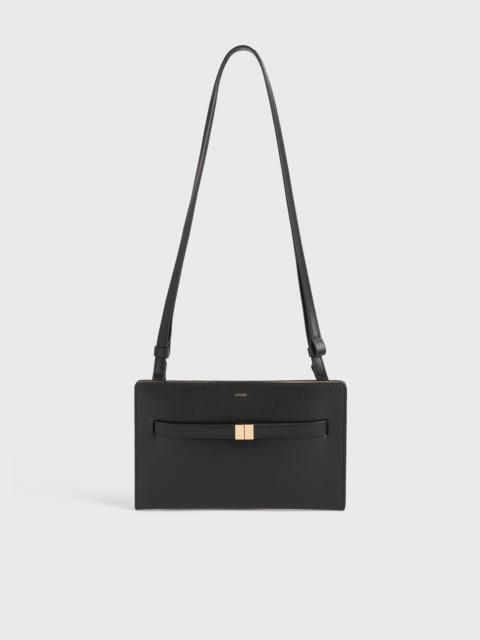 TOTEME Belted leather crossbody black