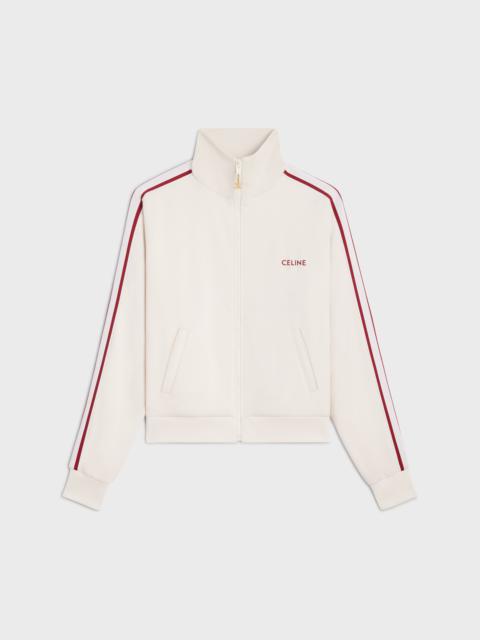 CELINE tracksuit jacket in double face jersey