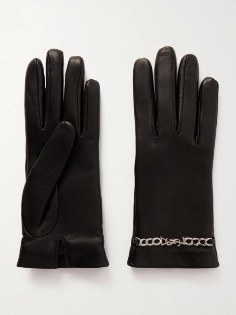 SAINT LAURENT Leather Gloves