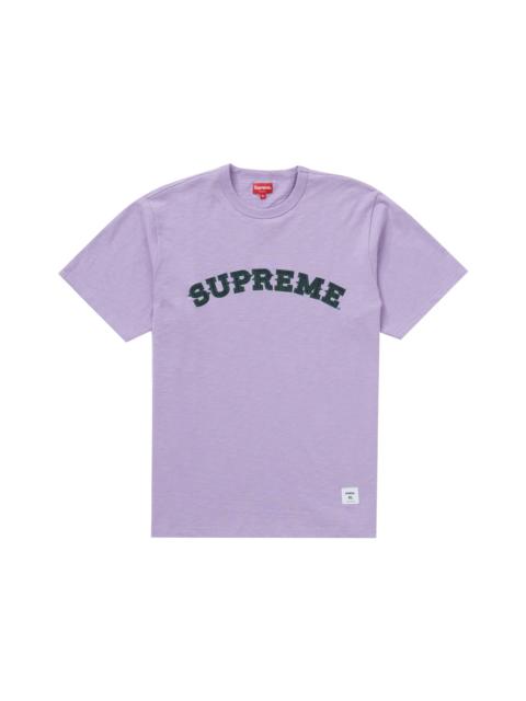 Supreme Supreme Plaid Applique S/S Top Violet