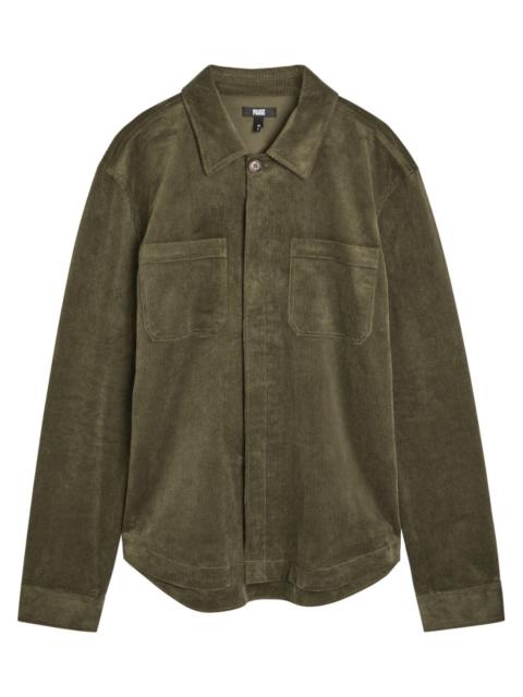 PAIGE Paige Jace Corduroy Overshirt