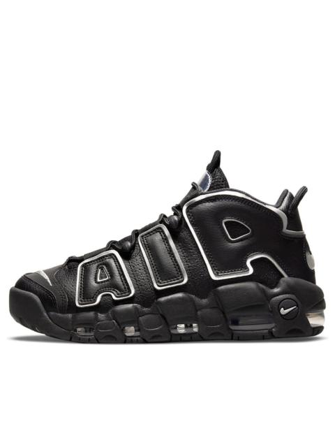 Nike (WMNS) Nike Air More Uptempo 'Black Metallic Silver' DQ0839-001