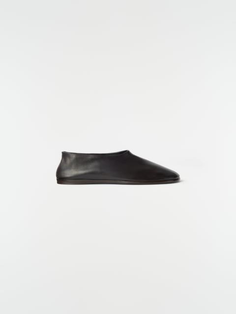 Lemaire GLOVE SLIP-ONS IN SHINY NAPPA LAMBSKIN