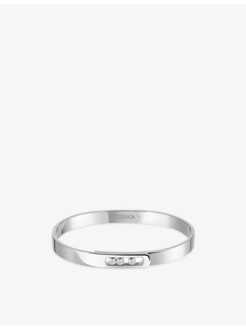 MESSIKA Move Noa 18ct Gold And 0.15ct Diamond Bangle Bracelet