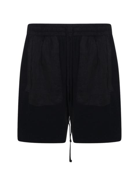 thom/krom drawstring-fastening shorts