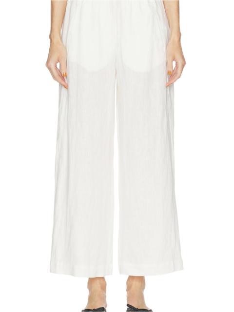 velvet Lola Woven Linen Pant