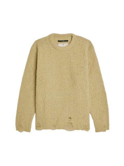Song for the Mute Bouclé Oversized Sweater 'Sage'