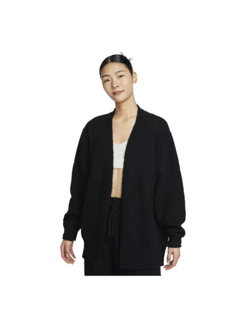 Nike (WMNS) Nike Sportswear Phoenix Cozy Boucl T-Shirt 'Black' FZ1712-010