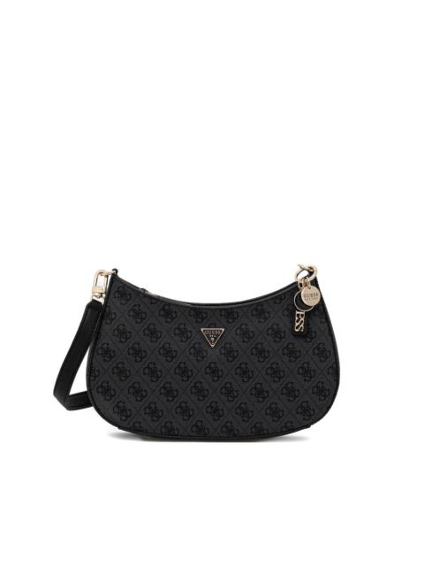 GUESS USA Noelle 4G curved shoulder bag
