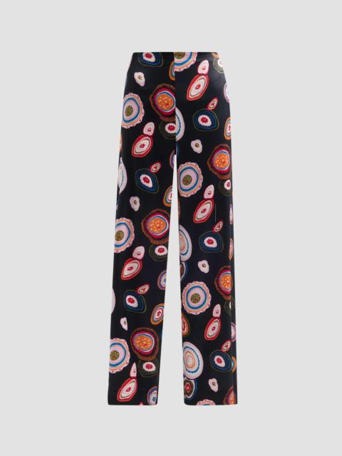 STAUD Women's Stroll Stretch-Silk Pants - Millefiore