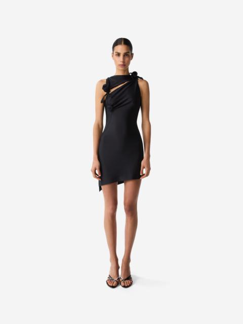 COPERNI Asymmetric Flower Mini Dress