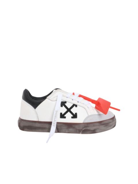 Off-White leather sneakers
