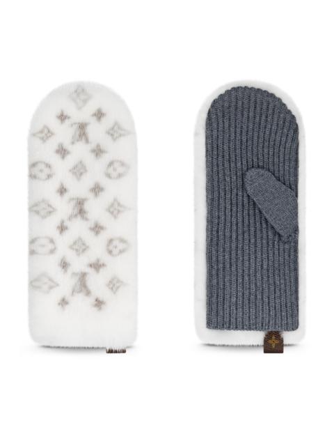Louis Vuitton Monogramink Mittens