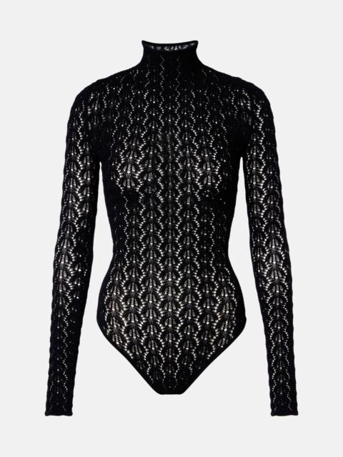 Alaïa Jersey bodysuit