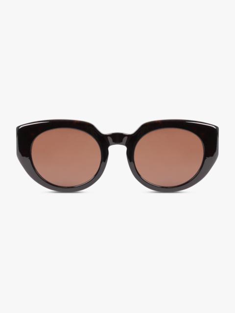 Chloé CH0311S ROUNDED SQUARE SUNGLASSES | GRADIENT BROWN
