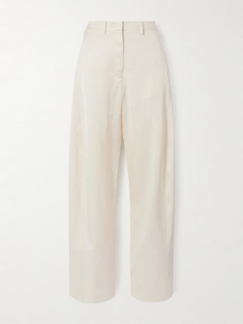 MAGDA BUTRYM Stretch-cotton Wide-leg Pants