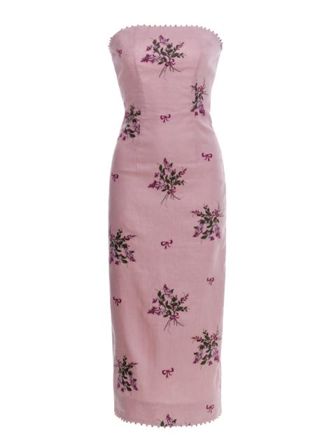 Agua by Agua Bendita Armonía Wisteria Midi Dress