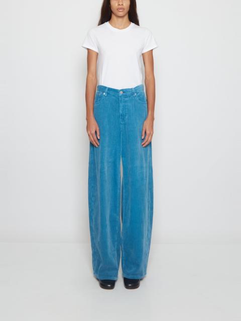 6397 Cotton Corduroy Roomy — Turquoise