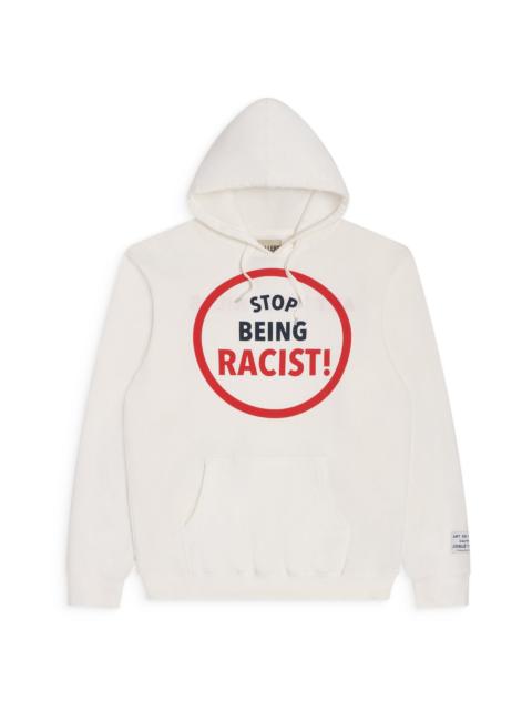 GALLERY DEPT. STOP BEING RACIST REVERSIBLE ATK HOODIE
