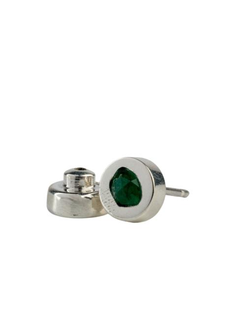 Parts of Four emerald-embellished stud earring