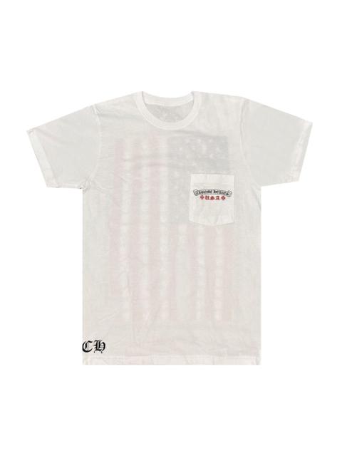 Chrome Hearts Chrome Hearts USA Flag Short-Sleeve Tee 'White'