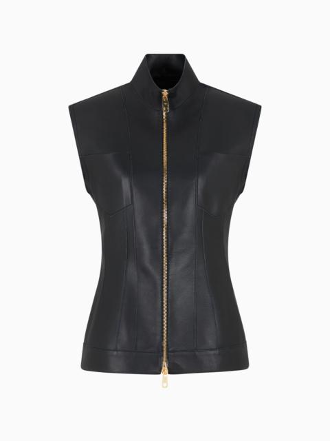 EMPORIO ARMANI LEATHER JACKETS