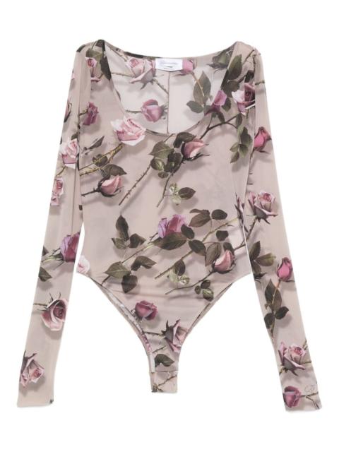 Blumarine floral-print bodysuit