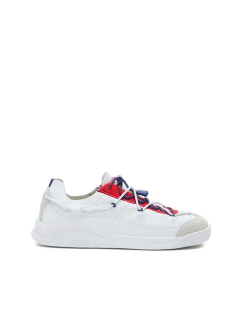 Moonlight knitted lace-up low-top sneakers