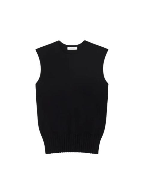 entire studios BURNS KNIT VEST BLACK