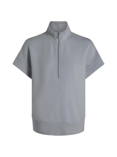 VARLEY Women's Ritchie Short-Sleeve Half-Zip Pullover - Wind Blue