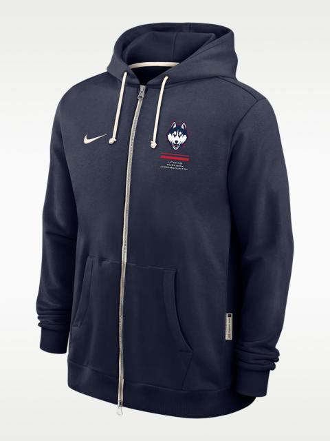 Nike UConn Sideline Standard Issue Men's Nike Dri-FIT College Full-Zip Hoodie