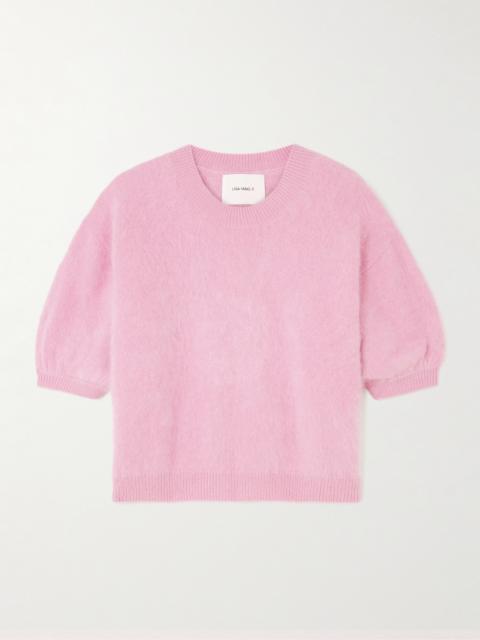 LISA YANG Juniper Brushed-cashmere Sweater